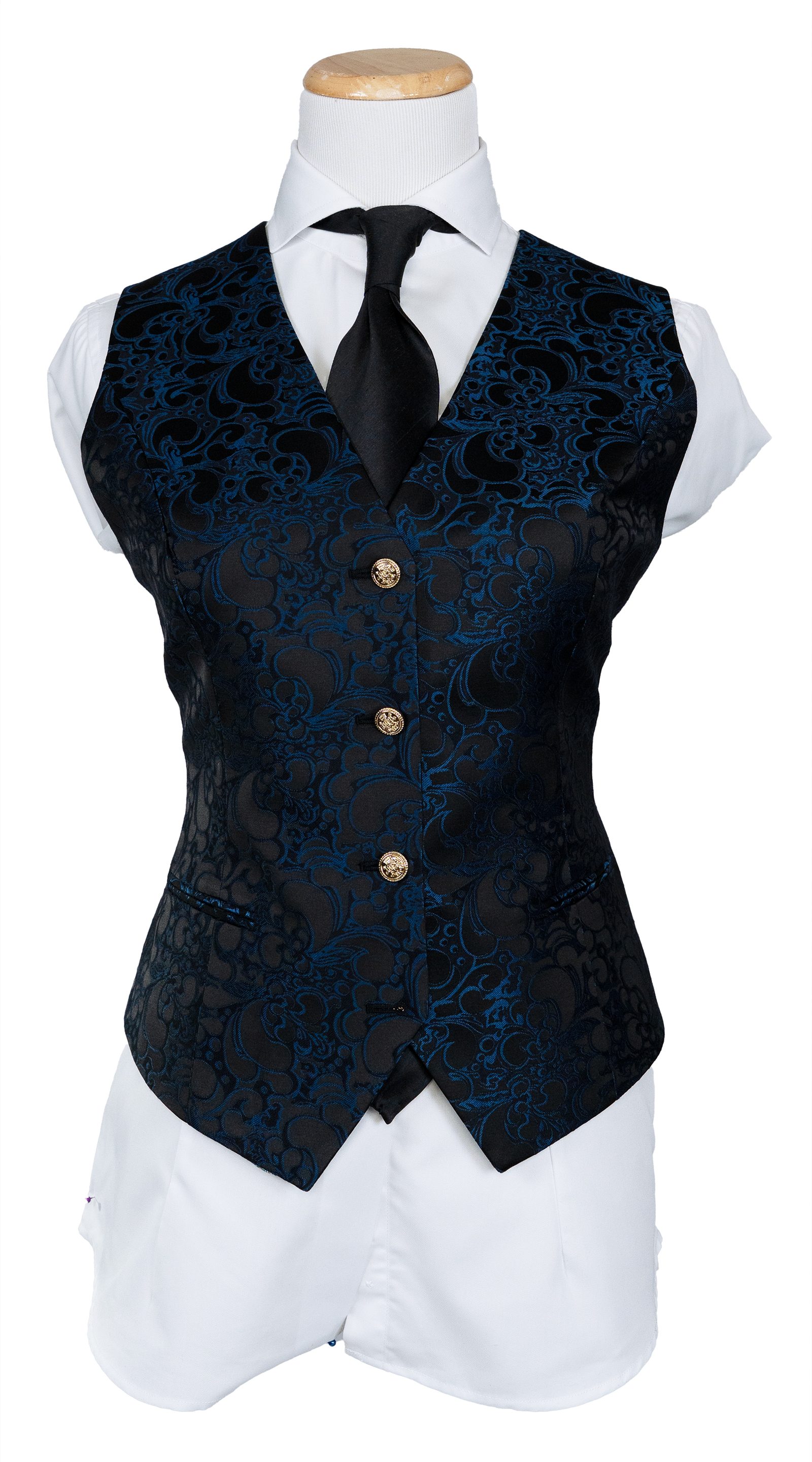 Complet Baroque Noir Saphir