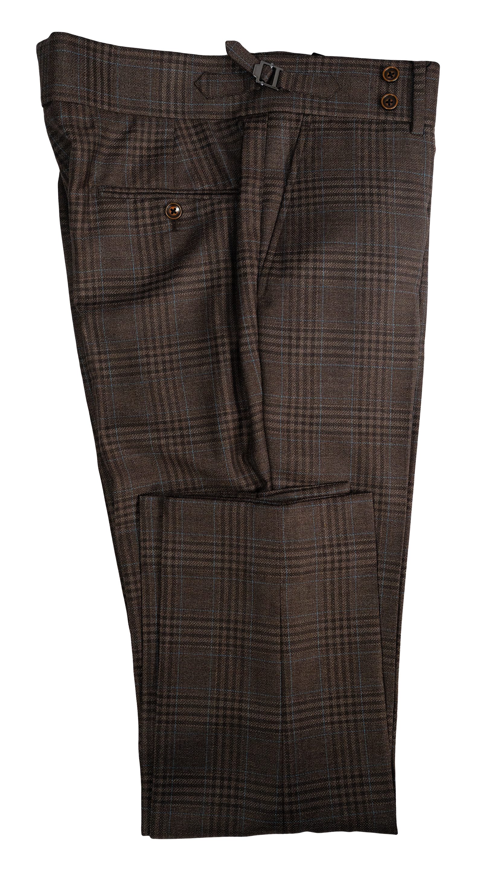 Complet Trois Pièces Glen Plaid Brun