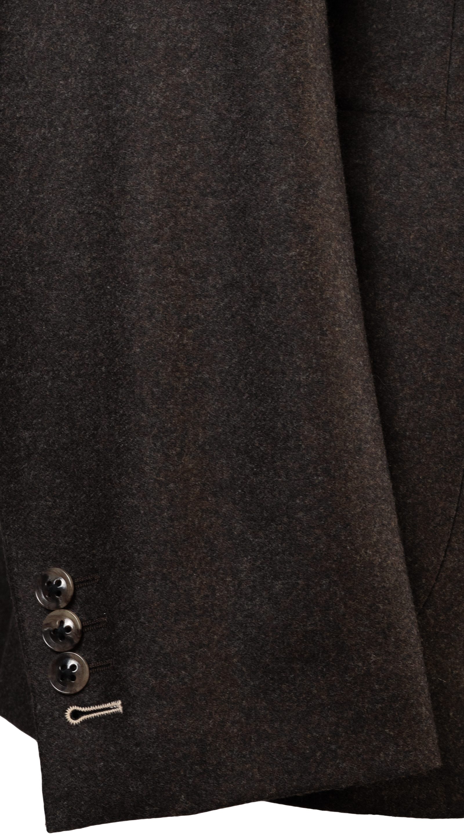 Walnut Flannel Wool Suit