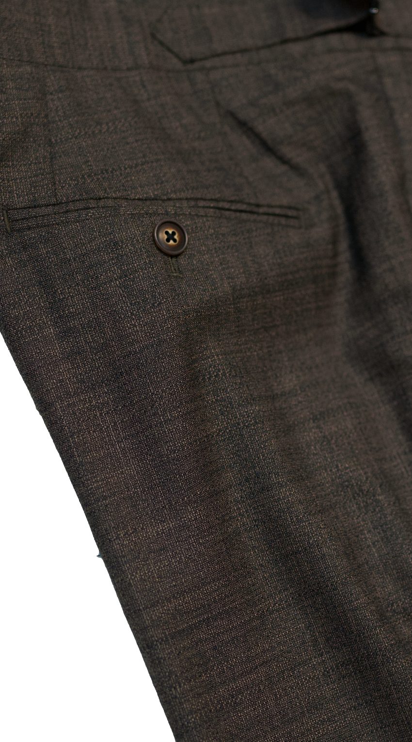 Complet Laine Marron Texture Terre