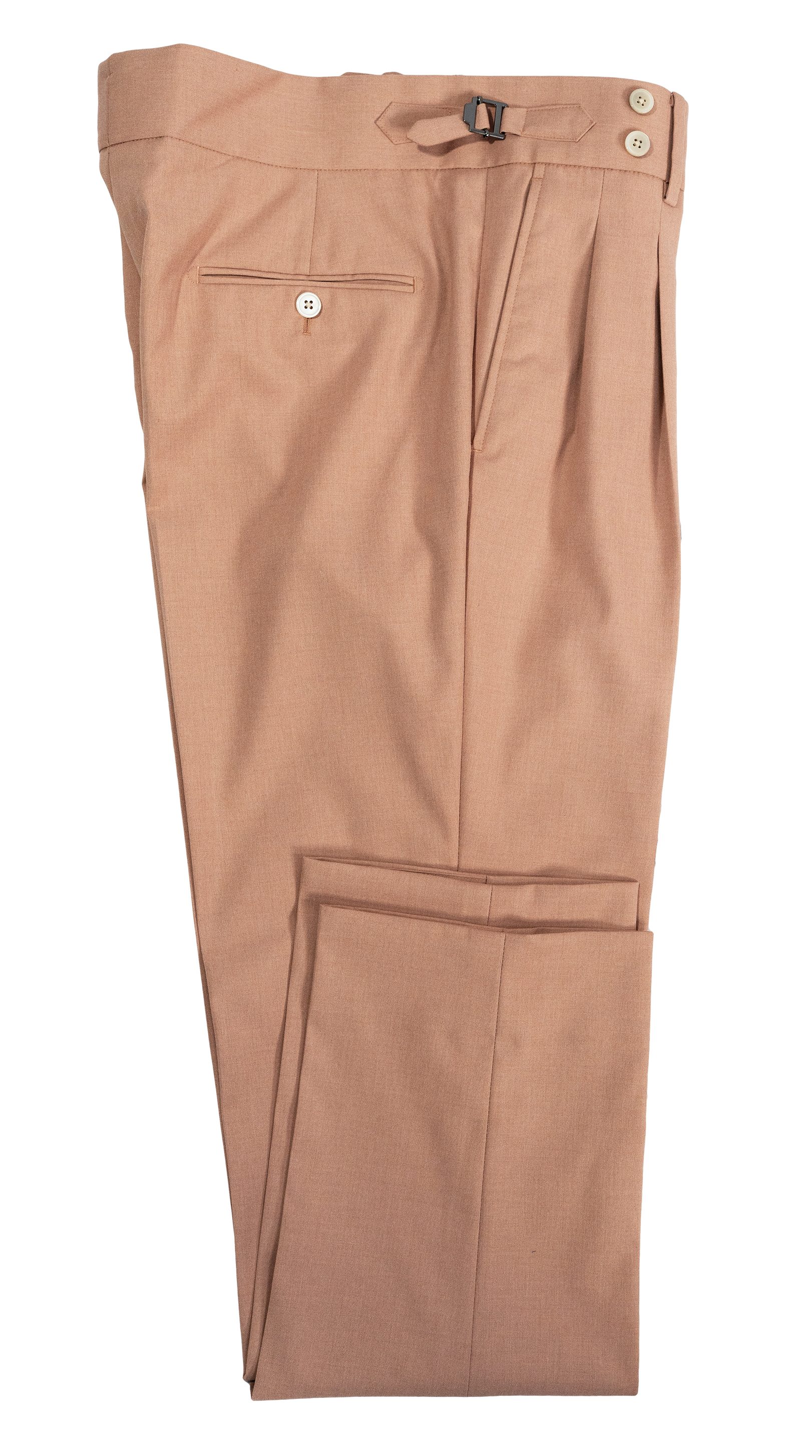 Camel Wool Three-Piece Suit