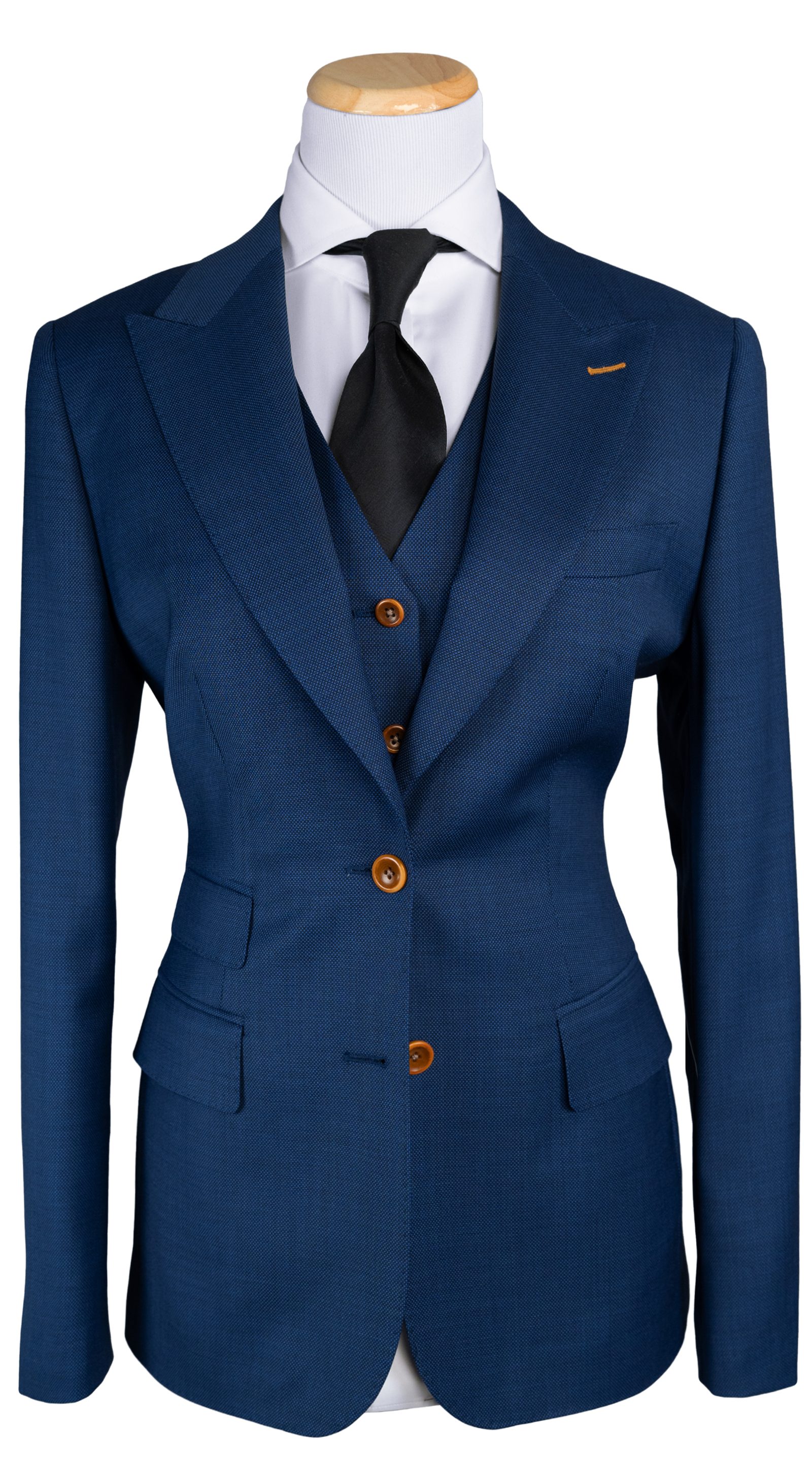 Cobalt Blue Birdseye Wool Suit