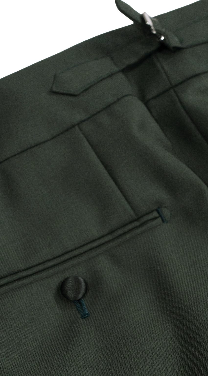 Green Peak Satin Lapel Tuxedo