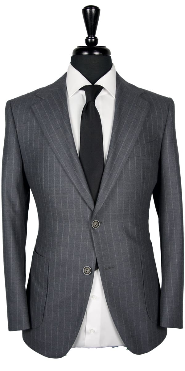 Complet bleu birdseye en laine