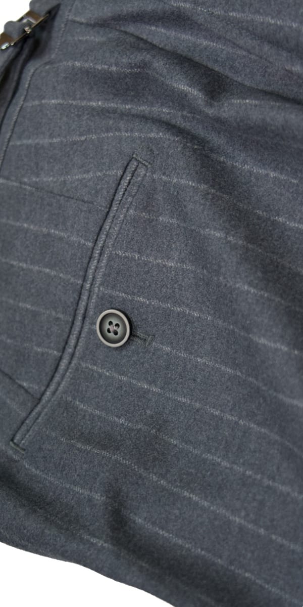 Complet bleu birdseye en laine
