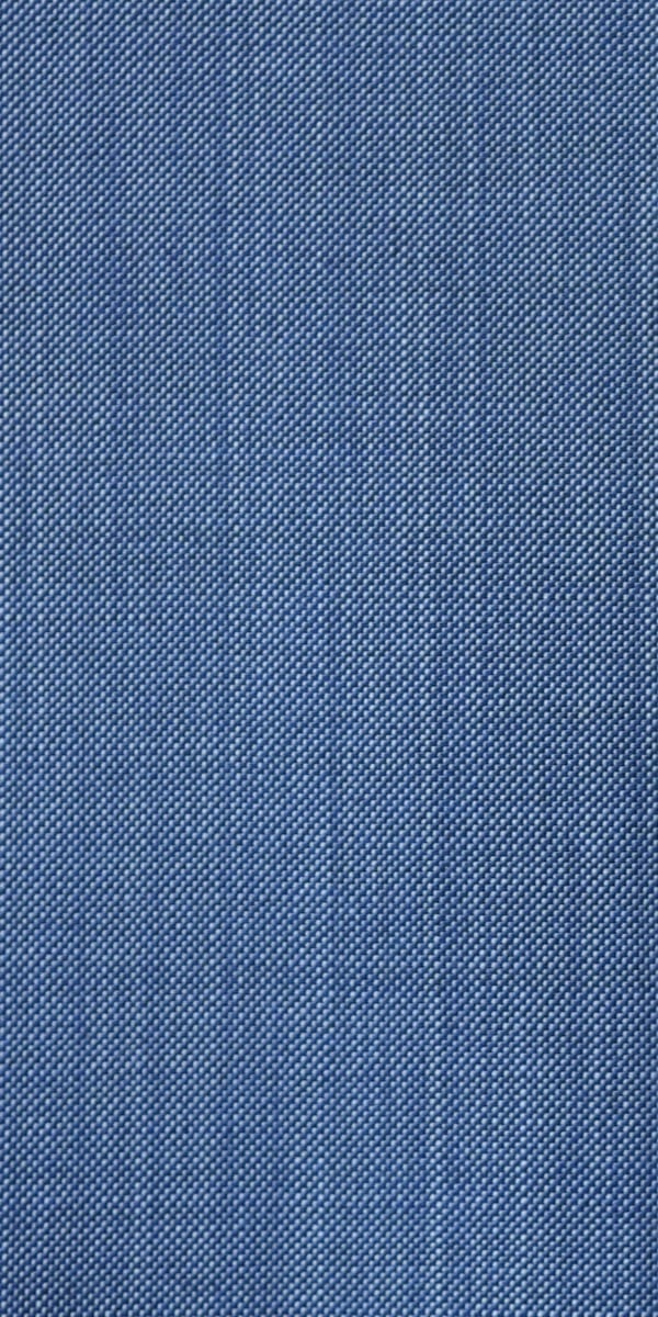 Denim Blue Wool Suit