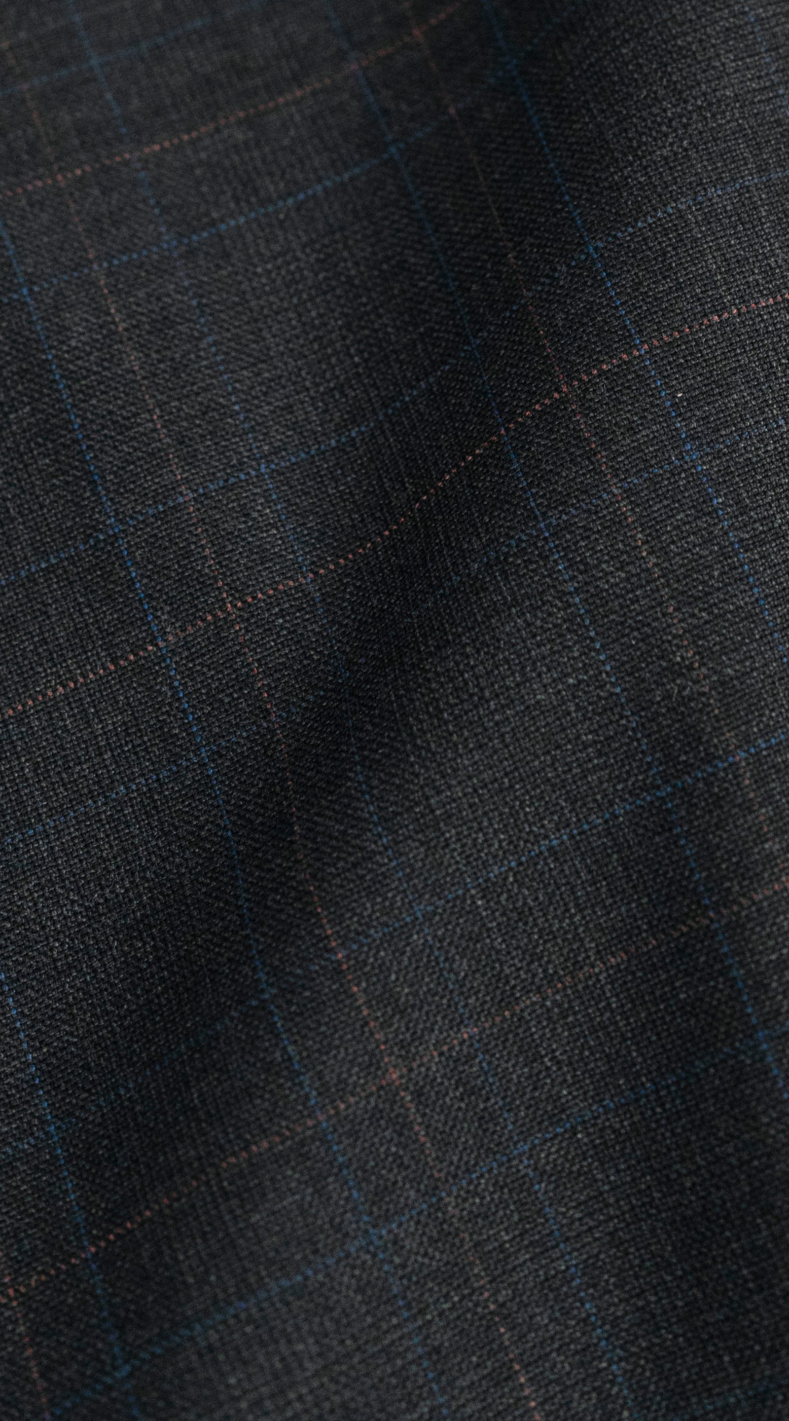 Grey Dual Overchecks Wool Suit