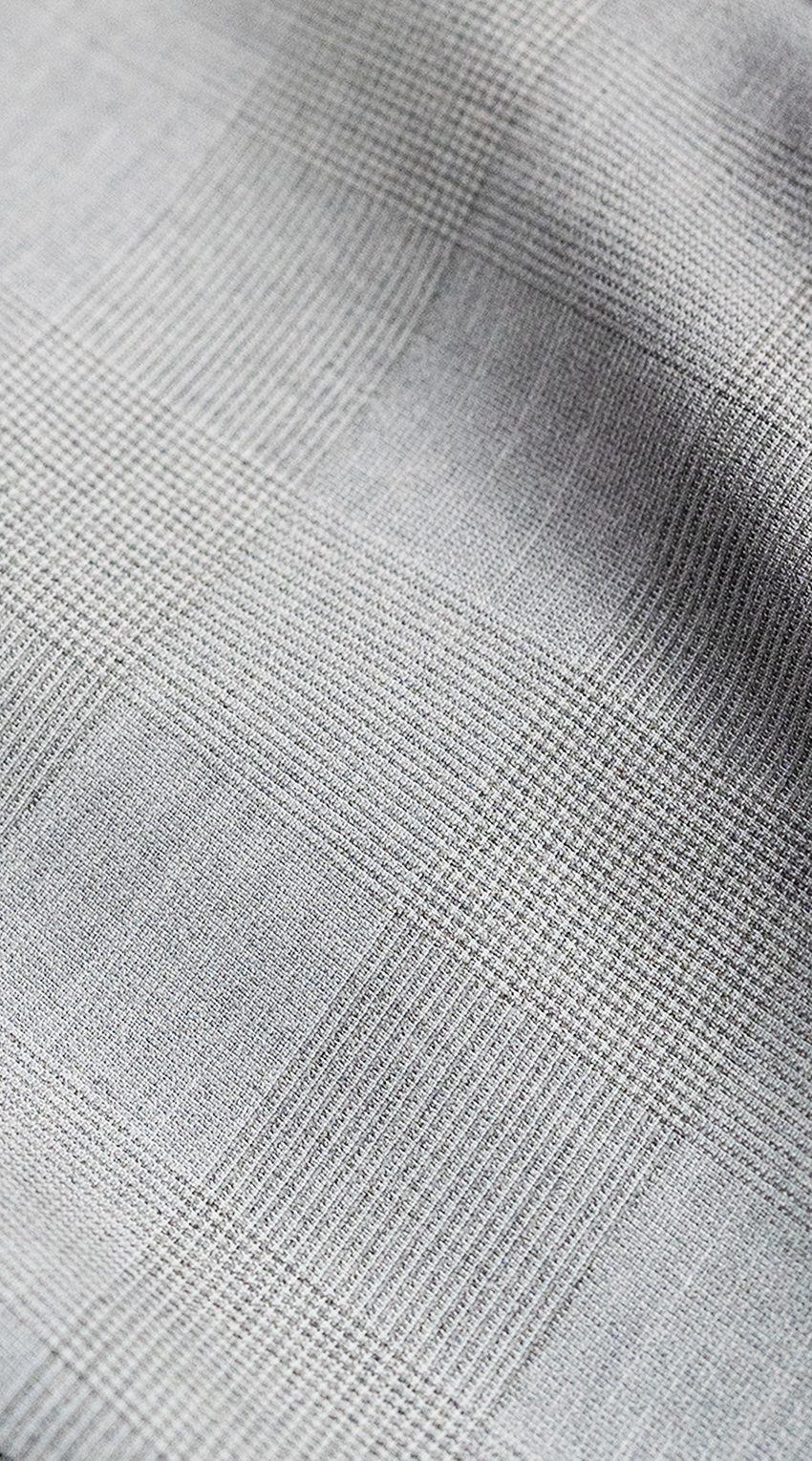 Grey Glen Plaid Double-Breasted Suit