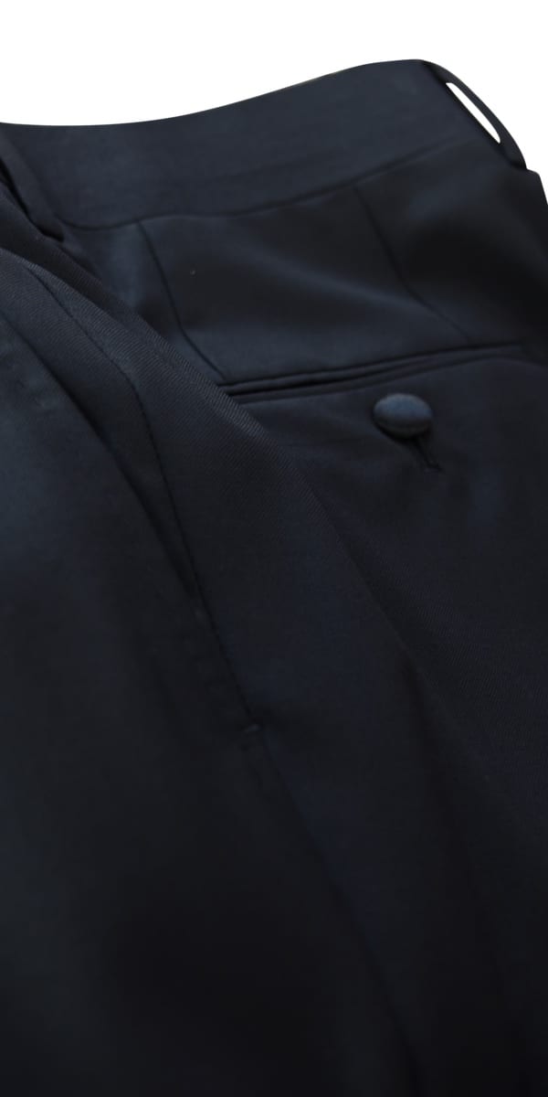 Off White Paisley Jacquard Tuxedo