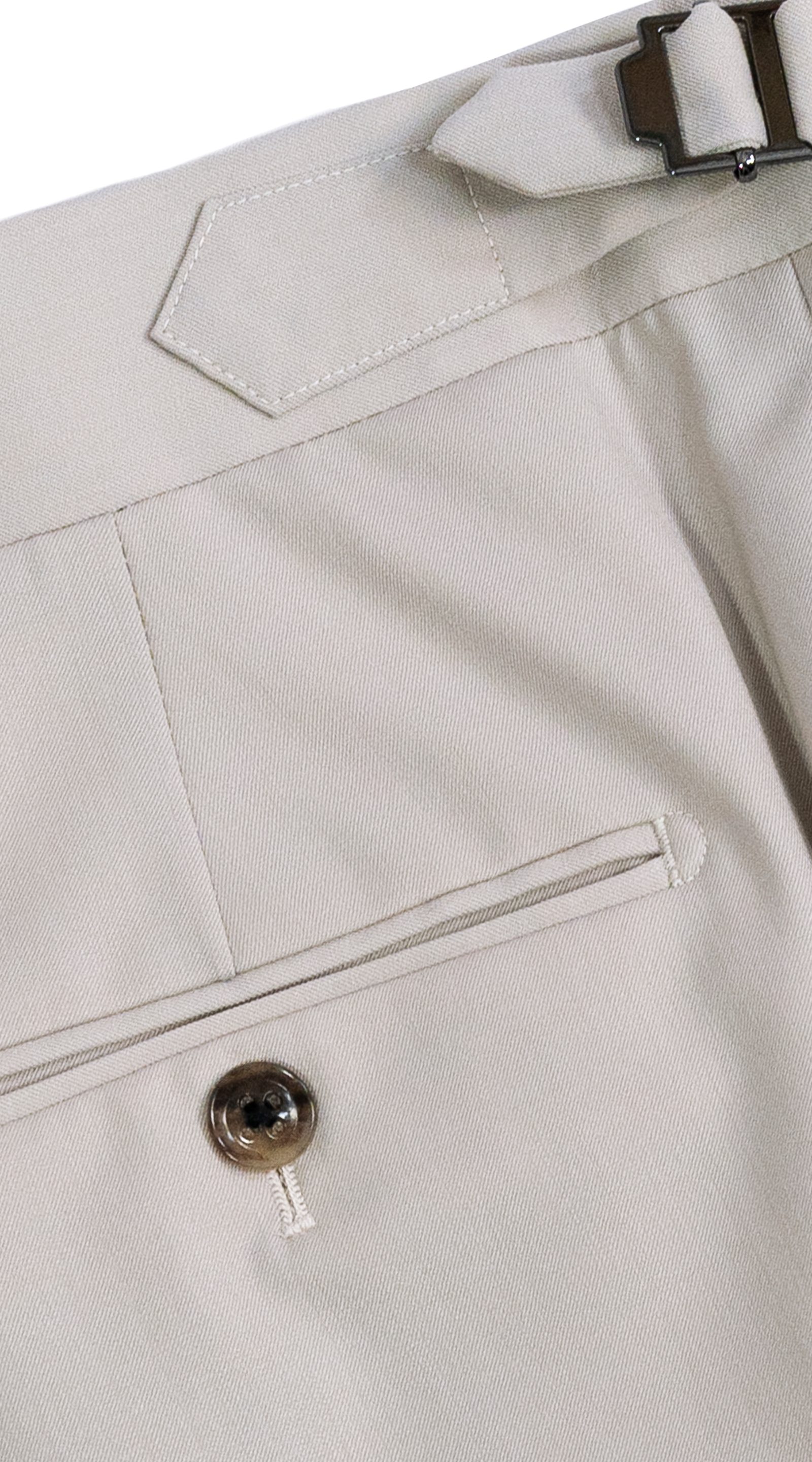 Ivory Sand Wool Suit