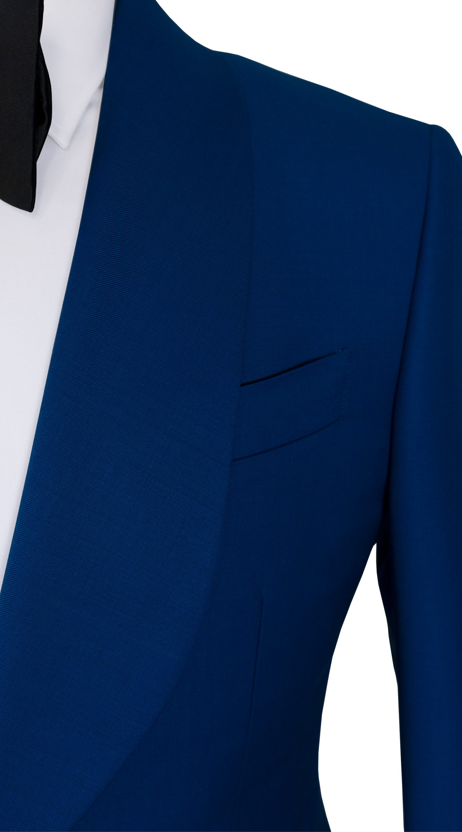Tuxedo Laine Bleu Royal