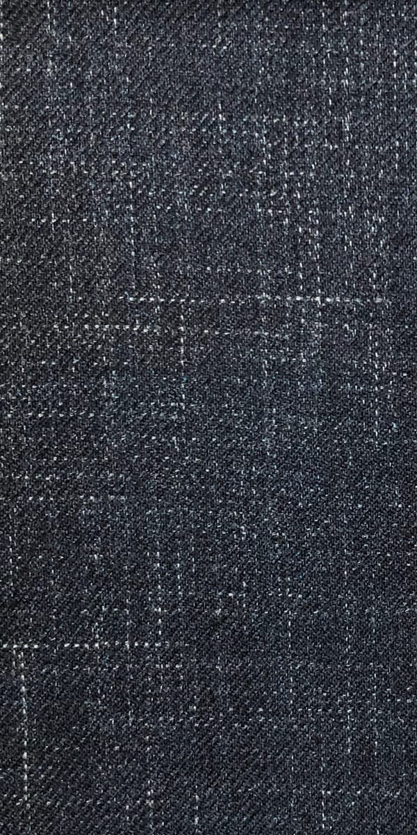 Textured Charcoal Wool Suit