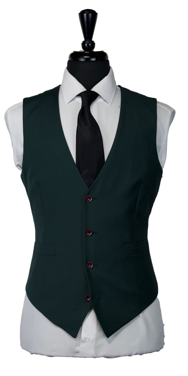 Forest Green Wool Suit