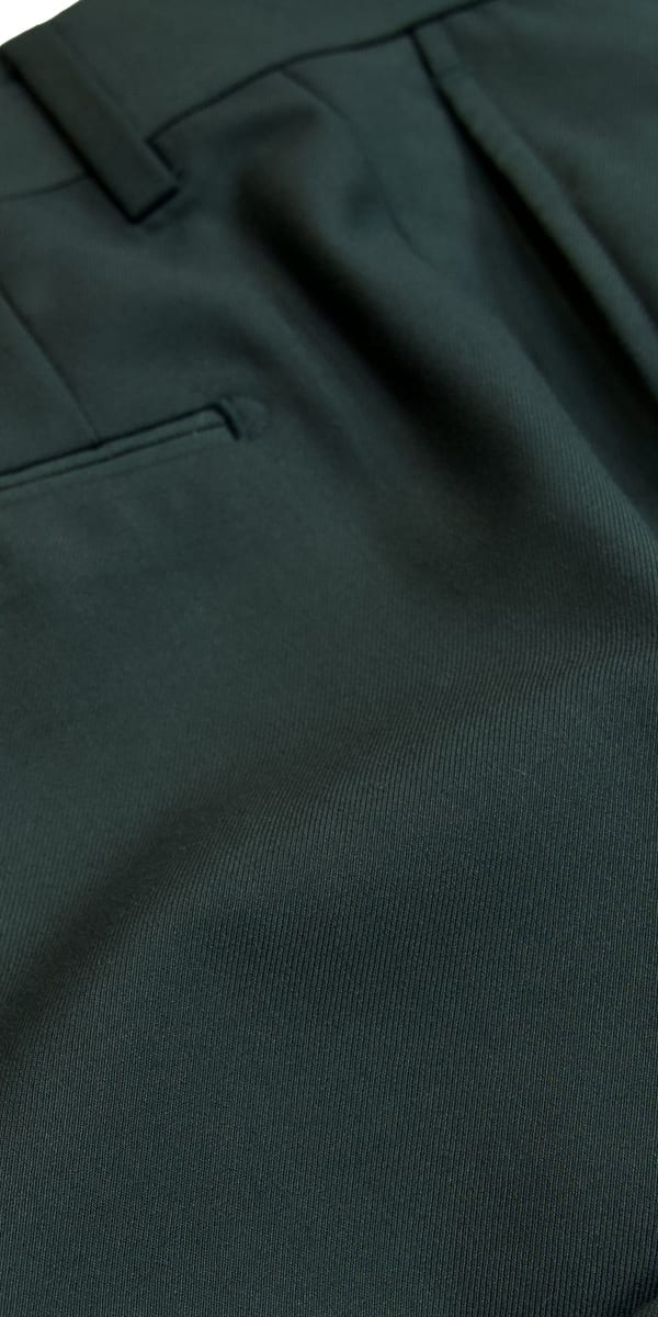 Green Wool Suit