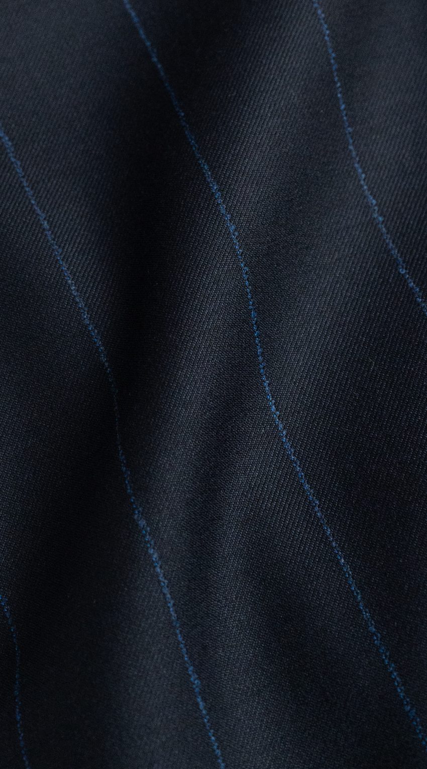 Midnight Blue Pinstripe Suit