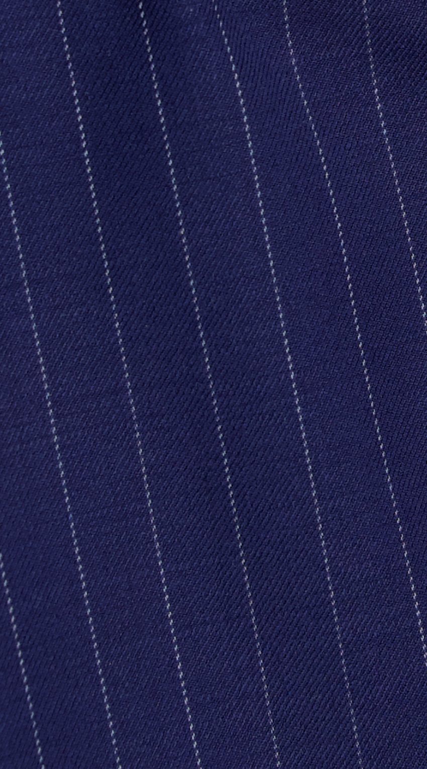 Complet Laine Rayures Bleu Roi