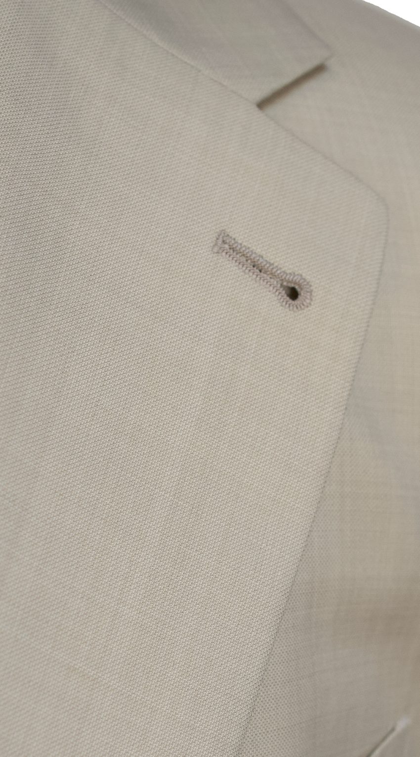 Beige Wool Suit