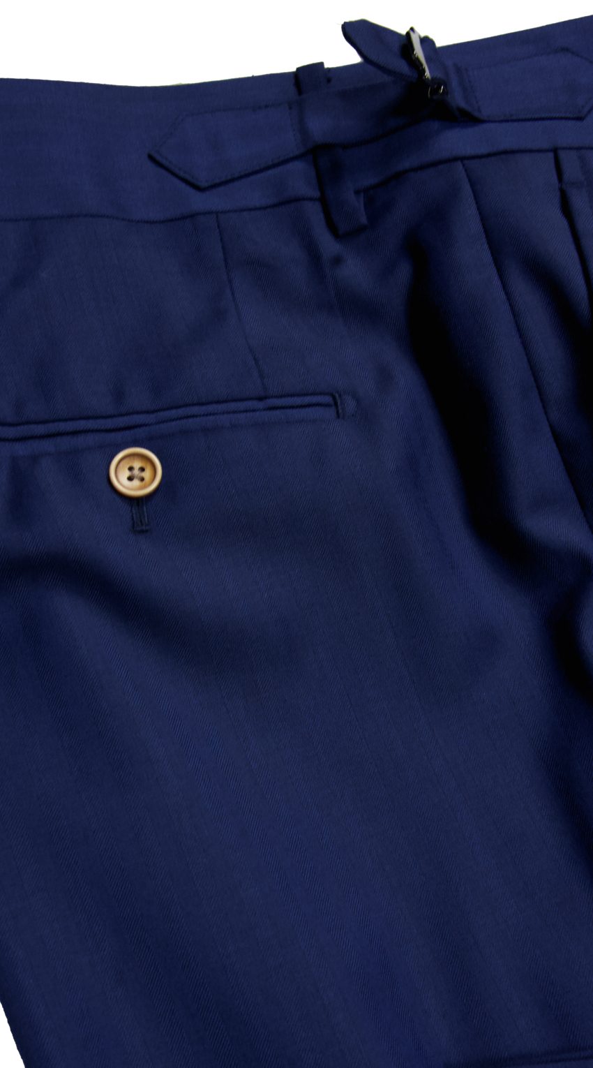 Complet bleu birdseye en laine
