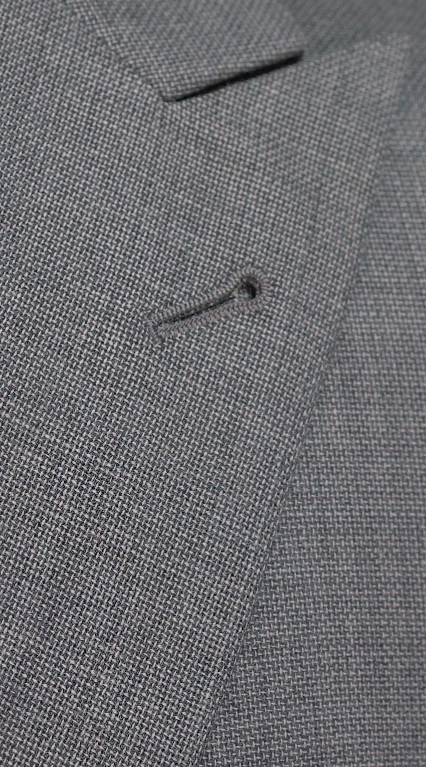 Complet Toile Grise Métallique Unie 