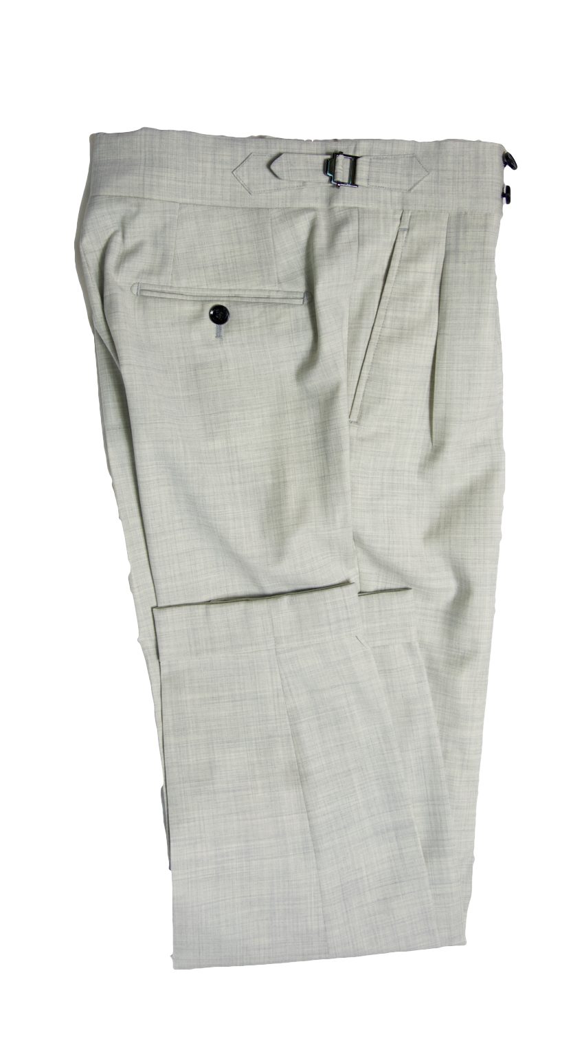 Cream White Wool Suit