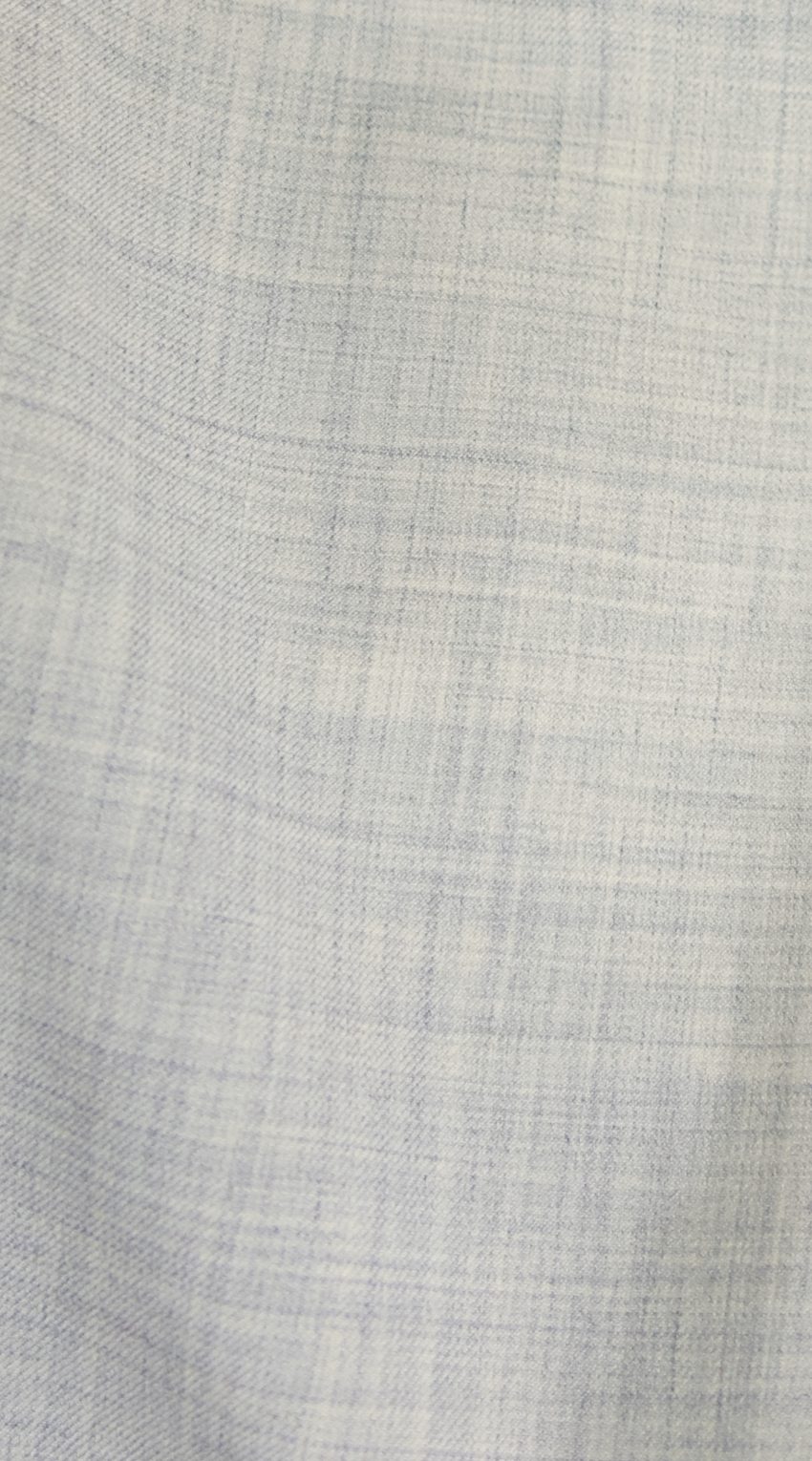 Cream White Wool Suit