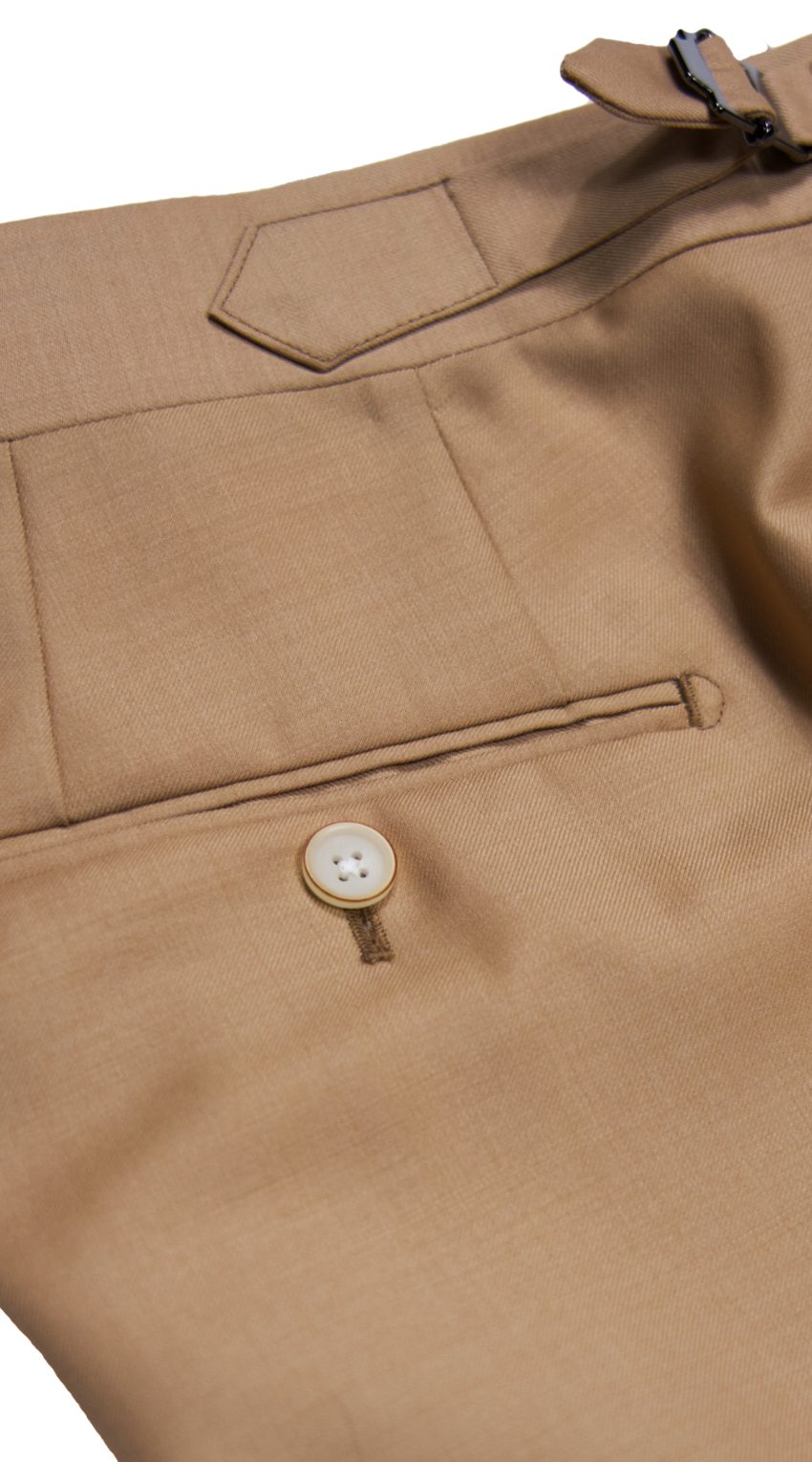 Complet Laine Camel