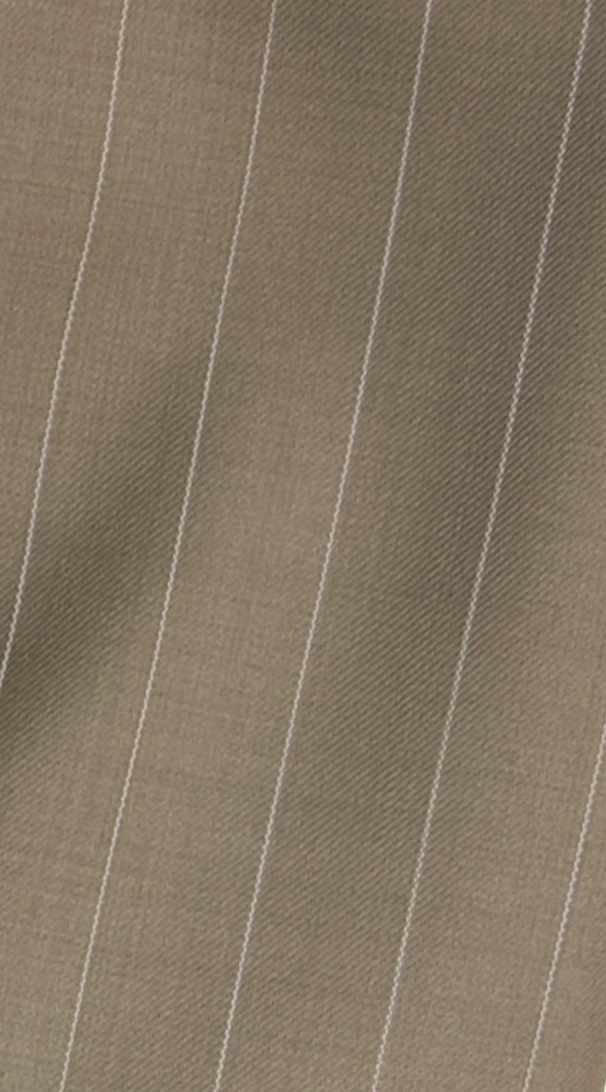 Beige Desert Stripe Wool Suit
