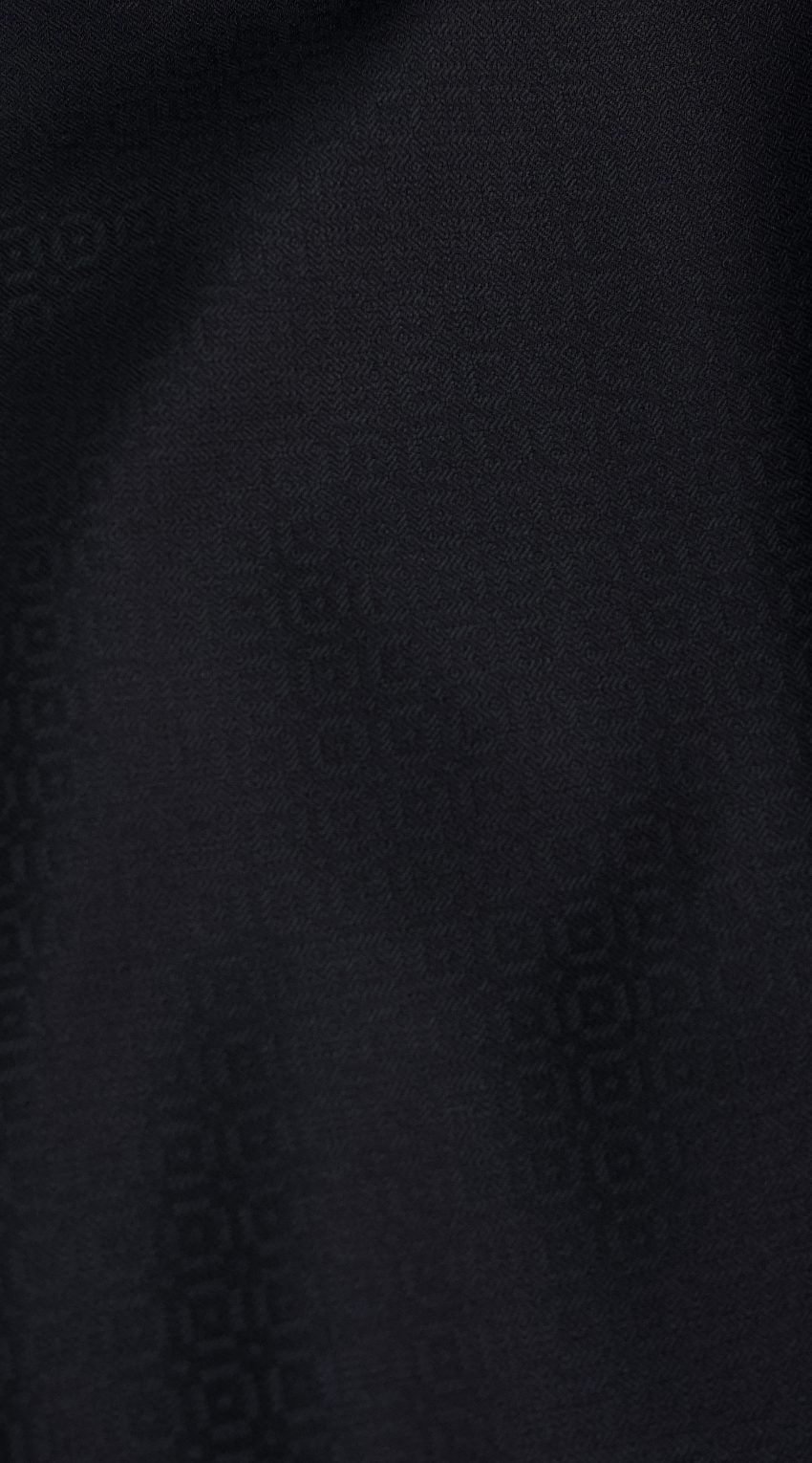 Black Circular Texture Suit