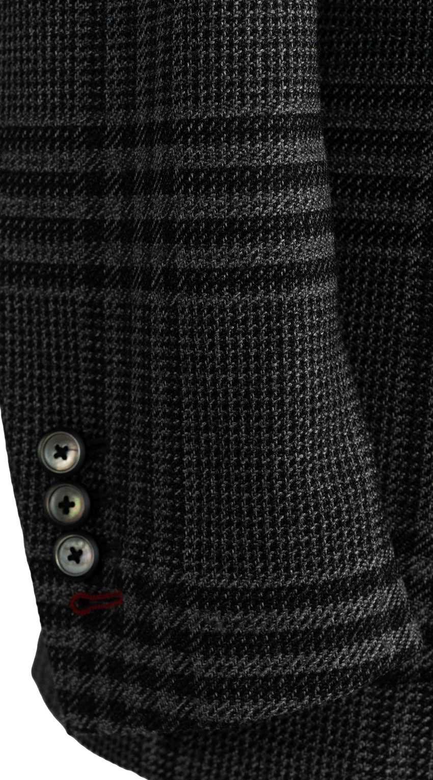 Onyx Charcoal Prince of Wales Suit