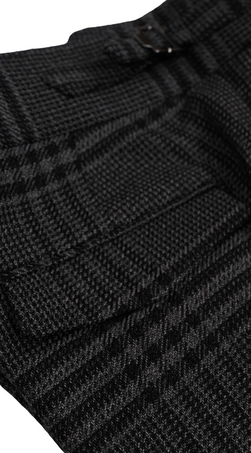 Onyx Charcoal Prince of Wales Suit