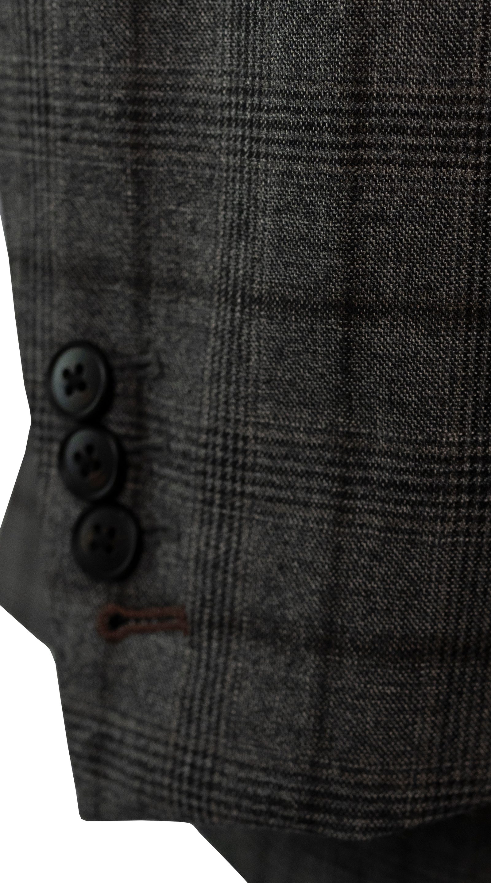 Complet Laine Carreaux Glen Jorgecarli Anthracite