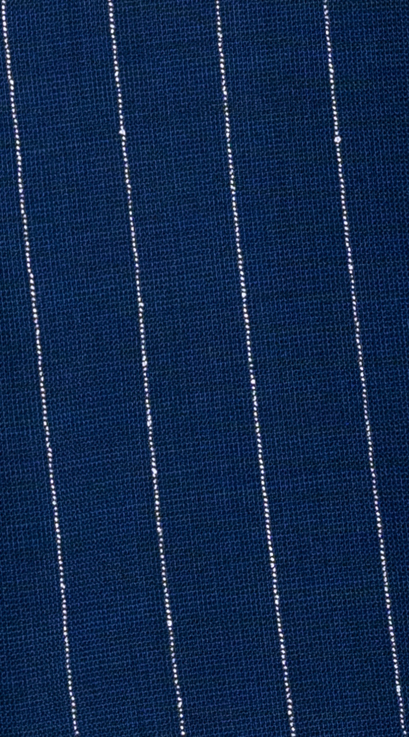Royal Blue Pinstripe Suit