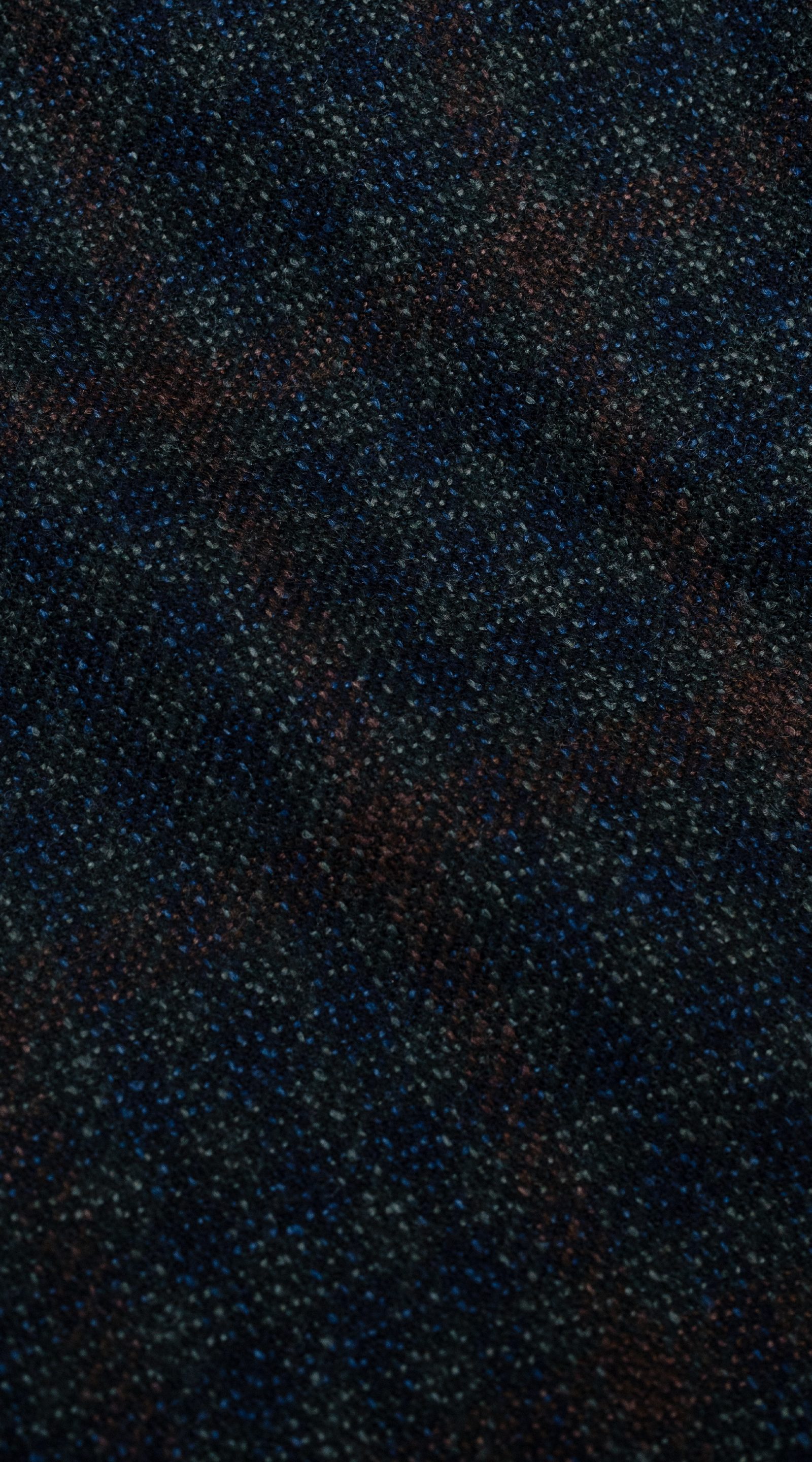 Teal Brown Plaid Suit