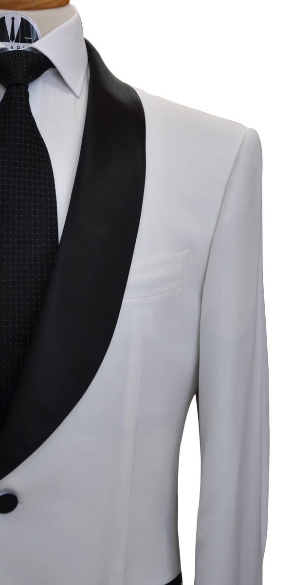 White Wool Tuxedo