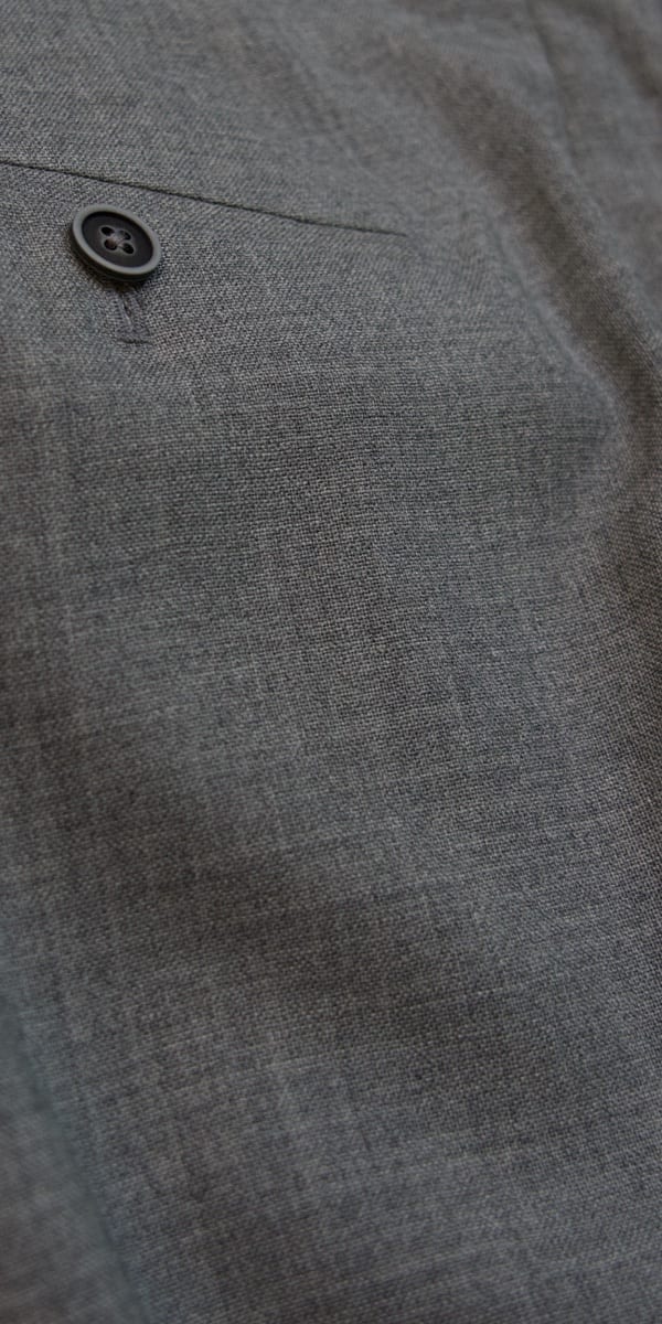 Complet bleu birdseye en laine