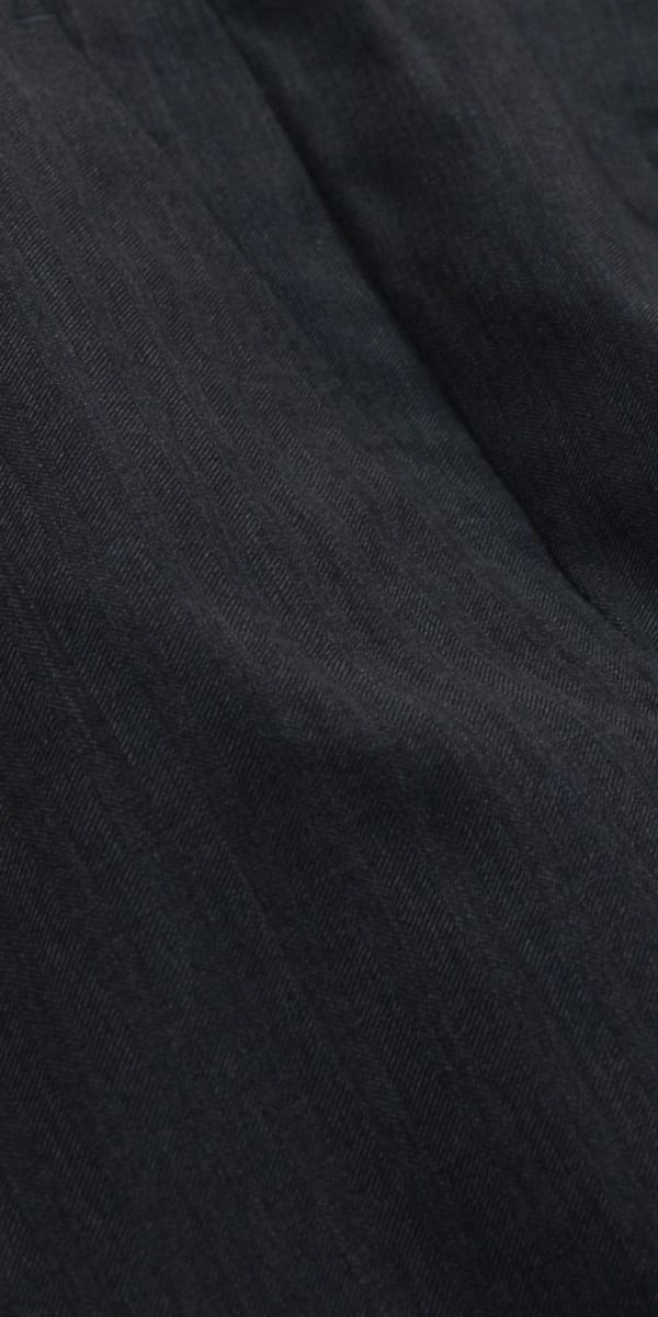 Charcoal Herringbone Wool Suit
