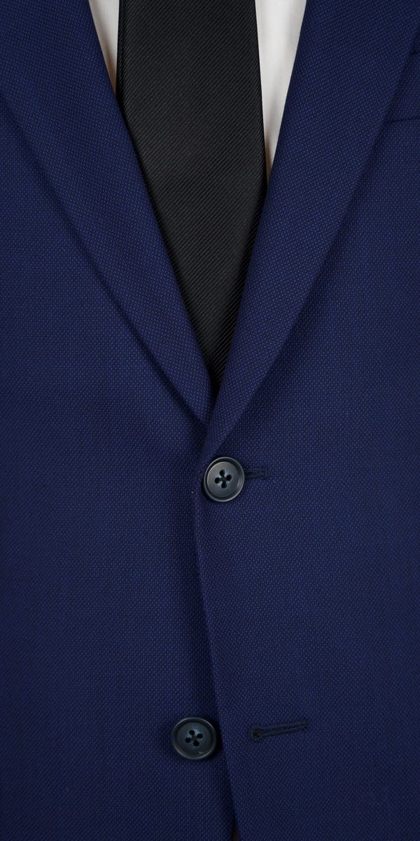 Complet bleu marine birdseye