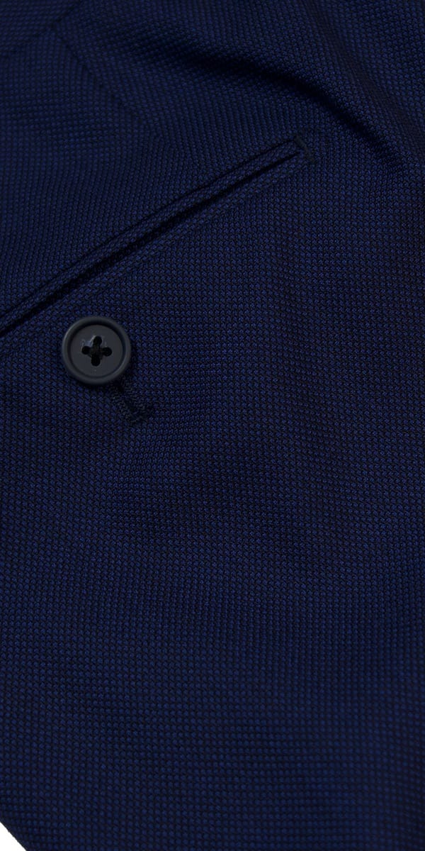 Complet bleu marine birdseye