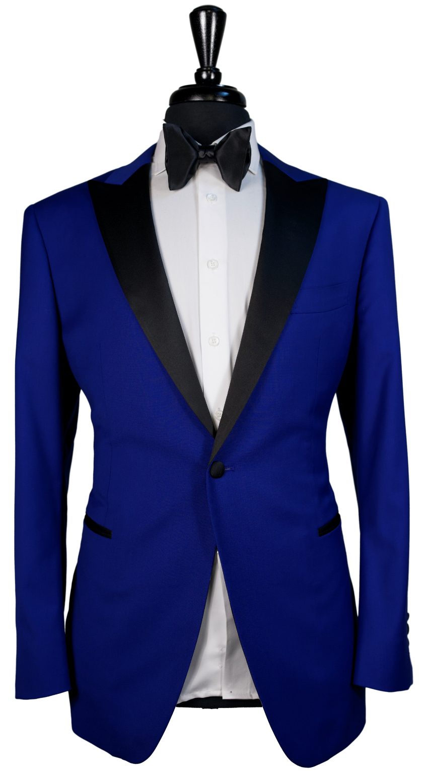 Royal Blue Twill Tuxedo