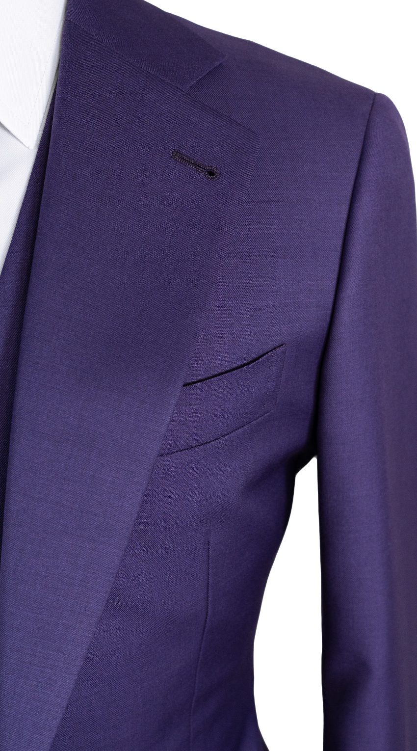 Amethyst Purple Wool Suit