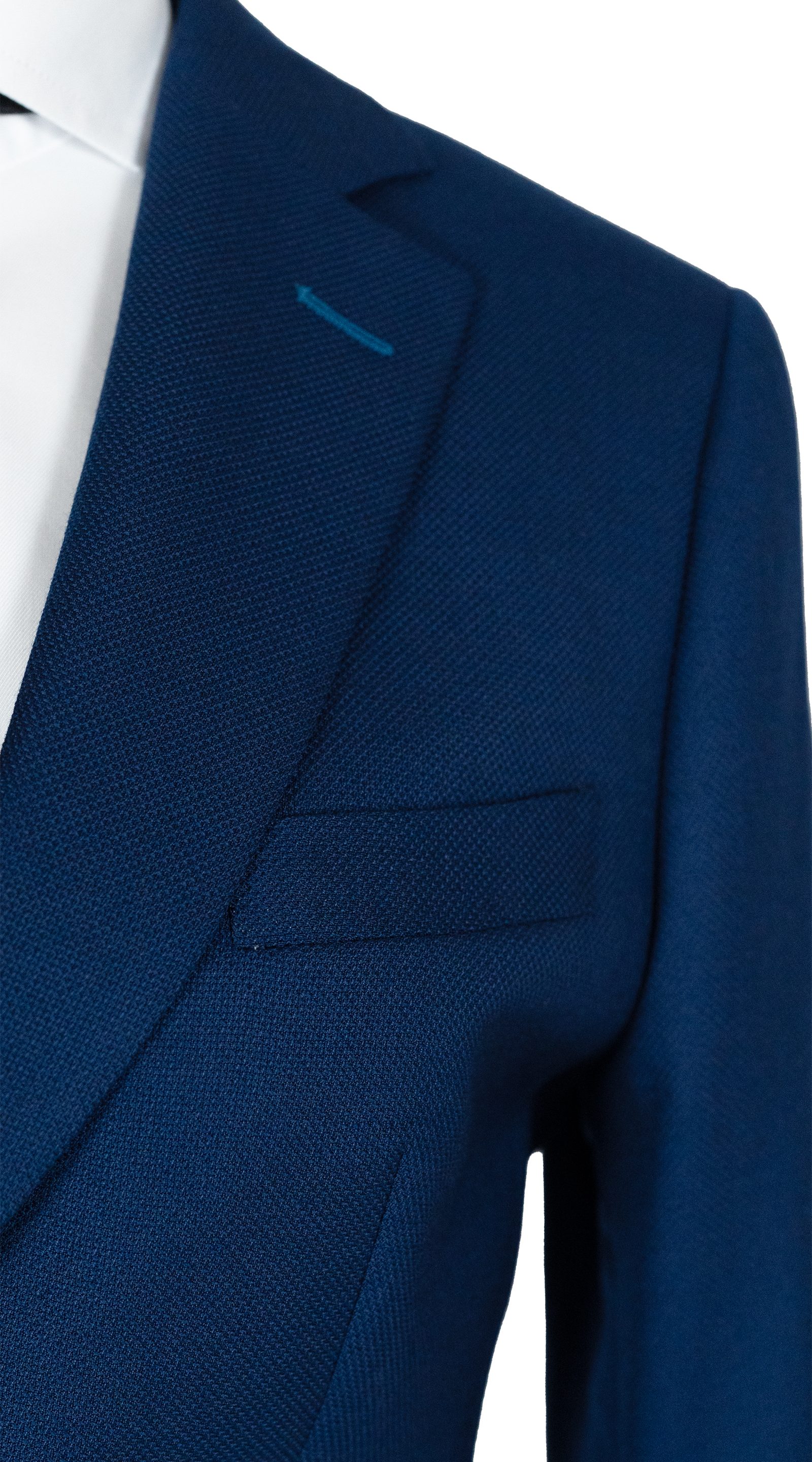 Complet Laine Bleu Royal