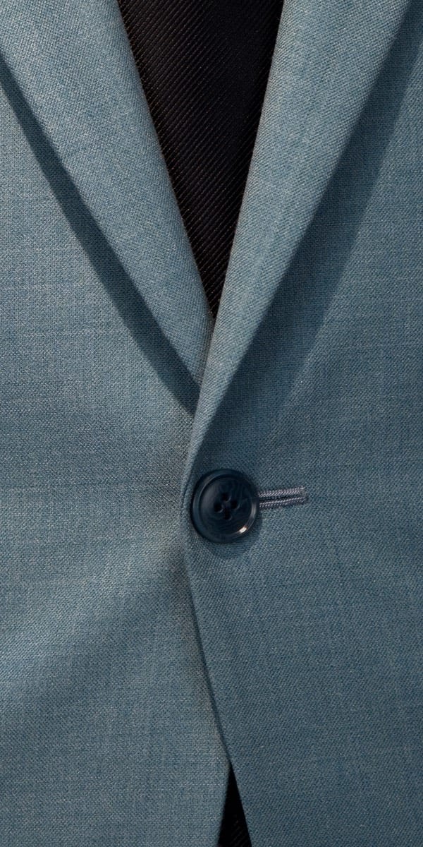 Complet bleu birdseye en laine