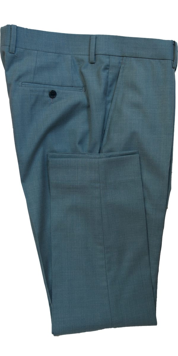 Complet bleu birdseye en laine