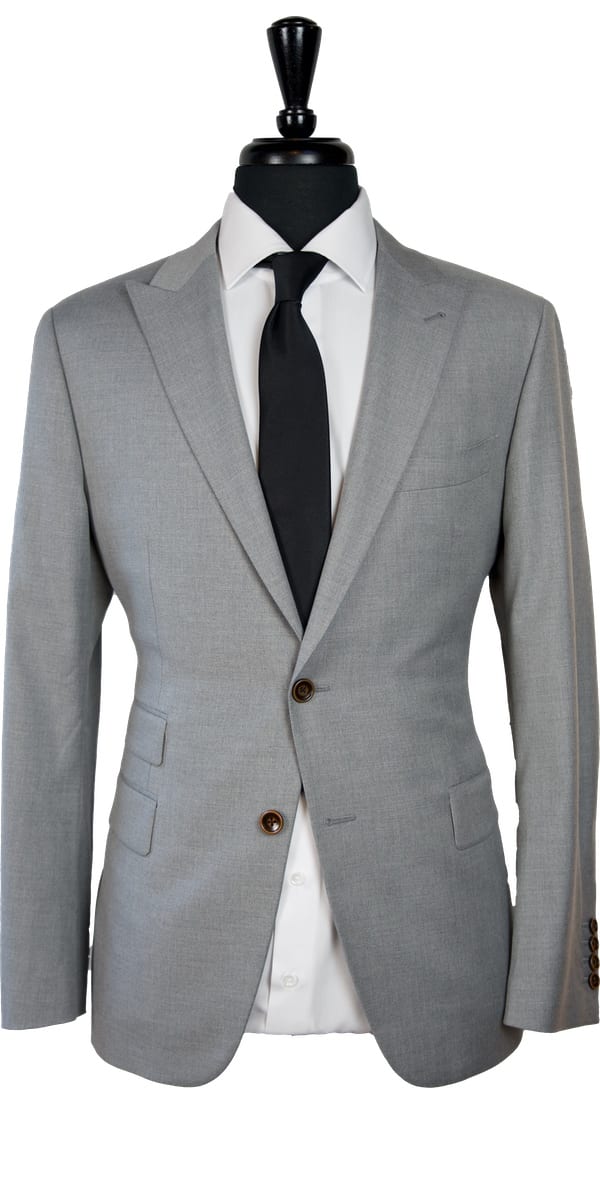 Complet bleu birdseye en laine