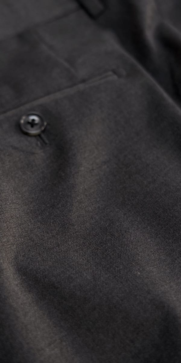 Complet Laine Gris Charbon