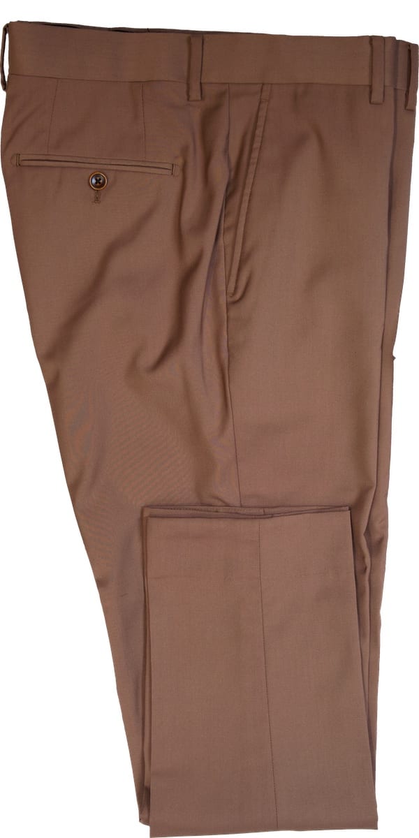 Tawny Brown Wool Suit