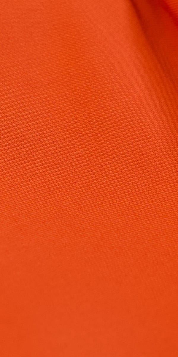 Blaze Orange Wool Suit
