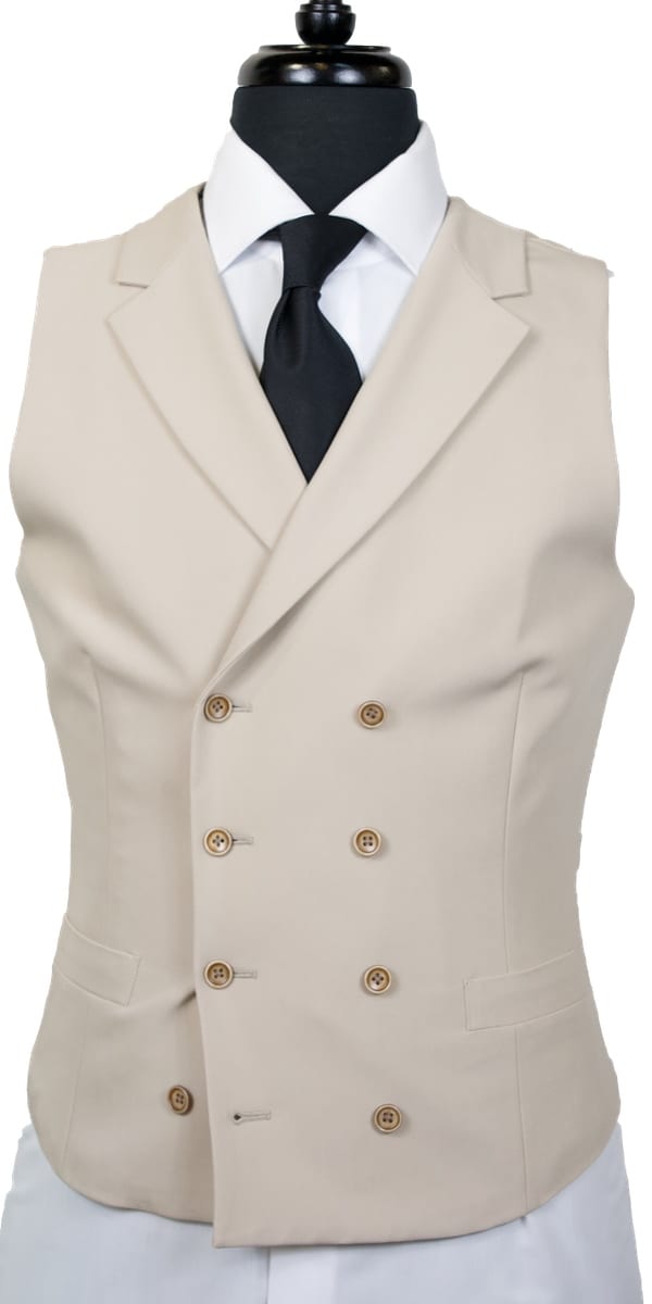 Cream Wool Suit