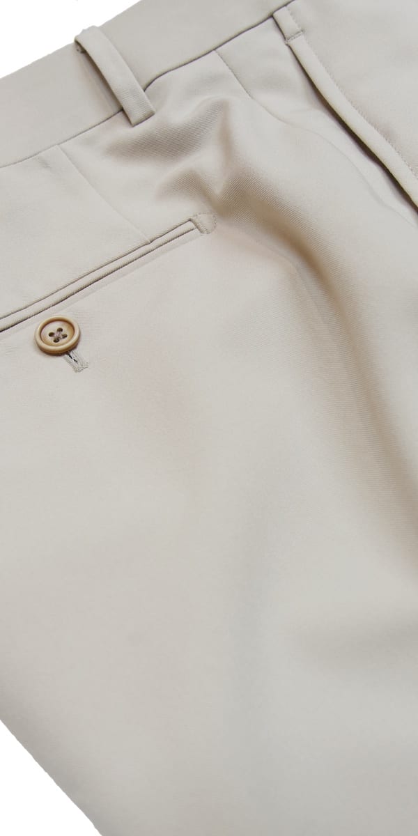 Cream Wool Suit