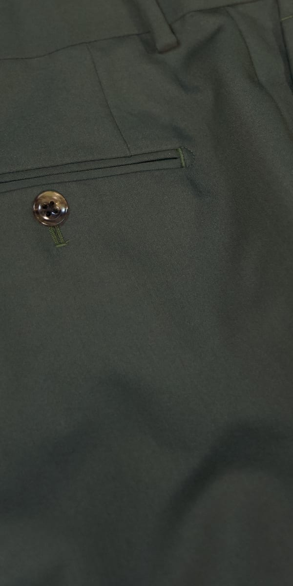 Pickle Green Wool Suit